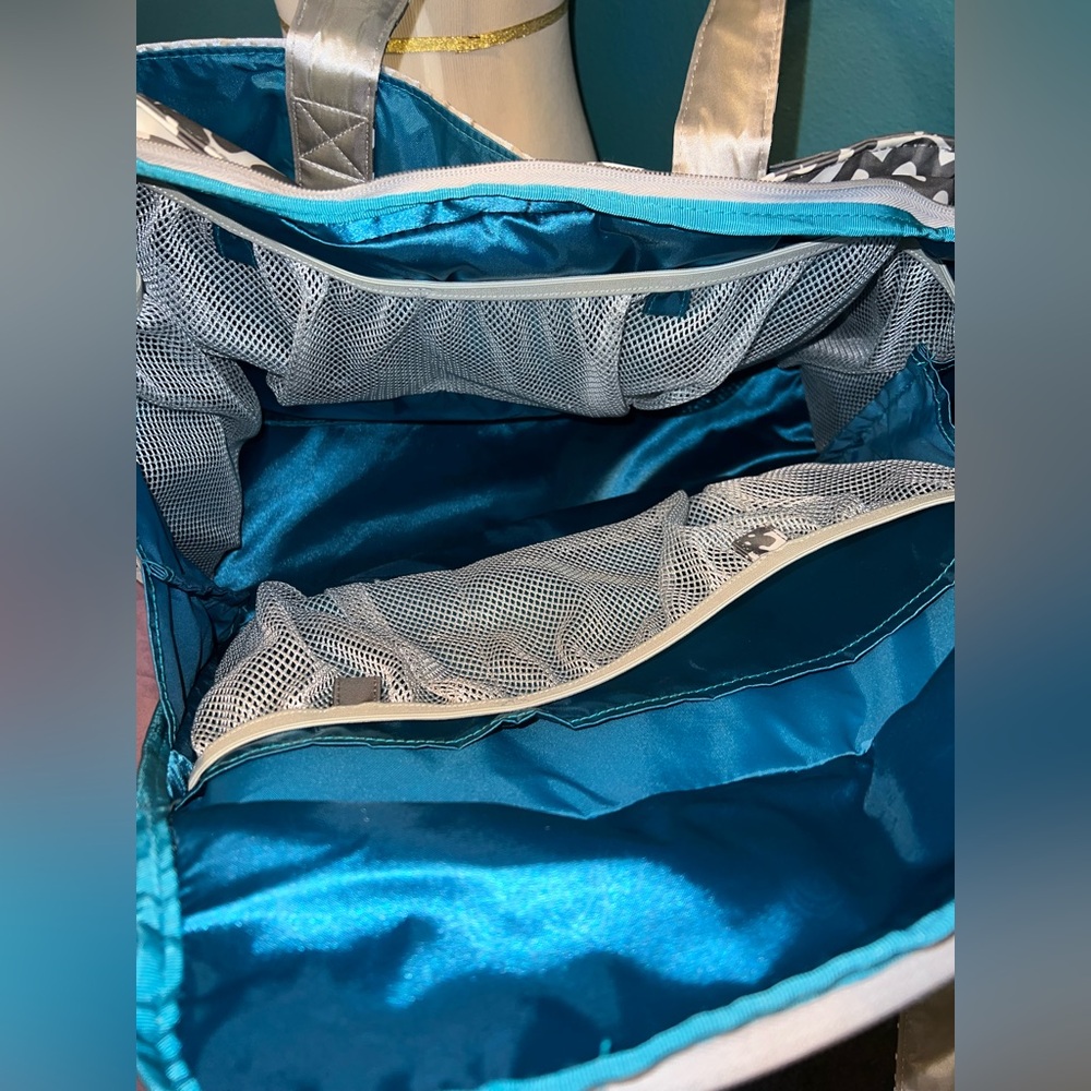 Juju be Be Prepared Frosted Blossoms Diaper Bag. Gorgeous, Excellent Preowned!🚼 - Picture 5 of 12